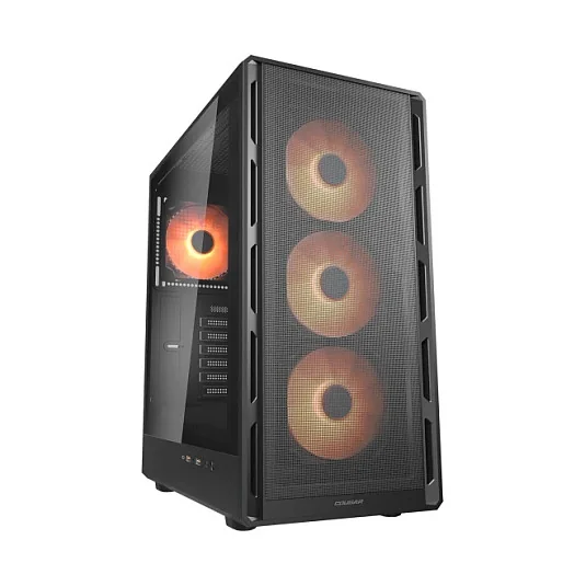 COUGAR Gehäuse Midi-Tower Airface Pure PRO, ARGB, Schwarz