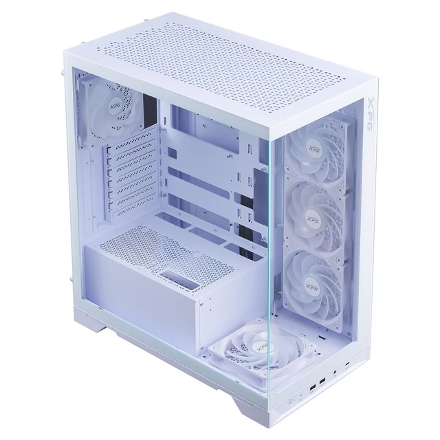 Geh XPG INVADER X BTF (ATX) Midi Tower weiß retail