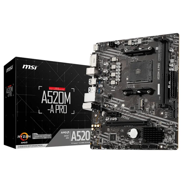 MSI A520M-A PRO (A520,AM4,mATX,DDR4)