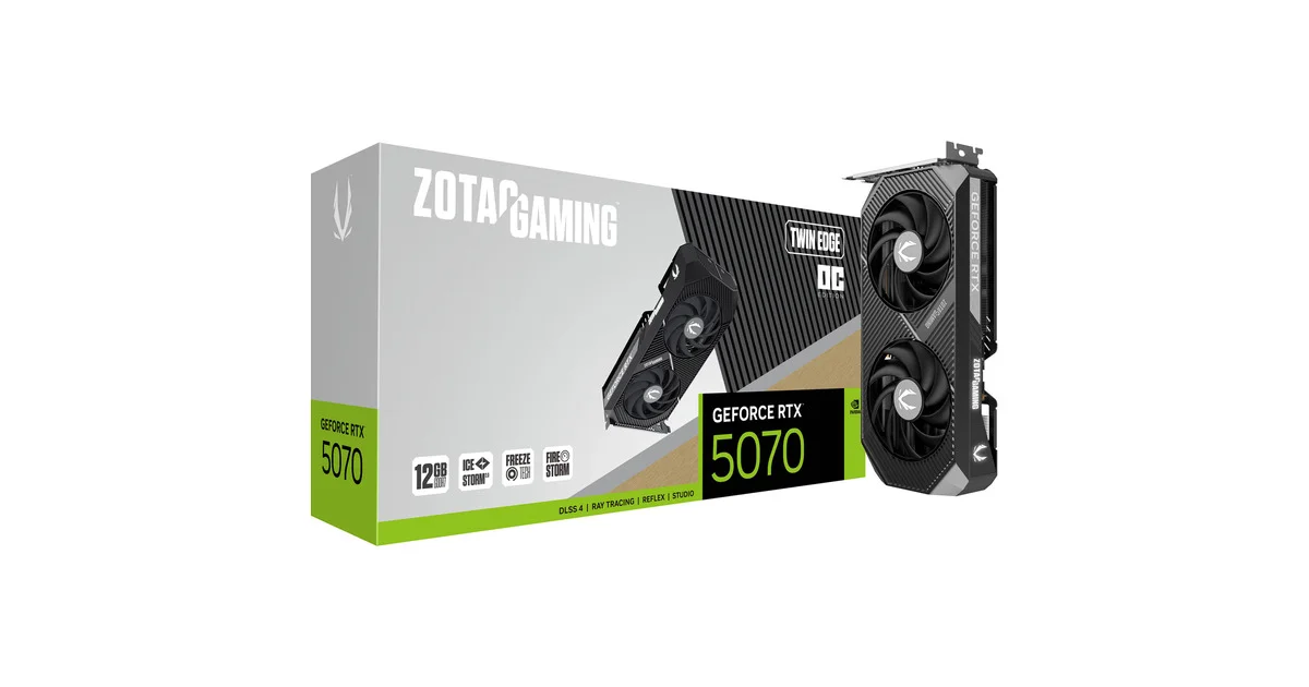 GeForce RTX 5070 Twin Edge OC White Edition